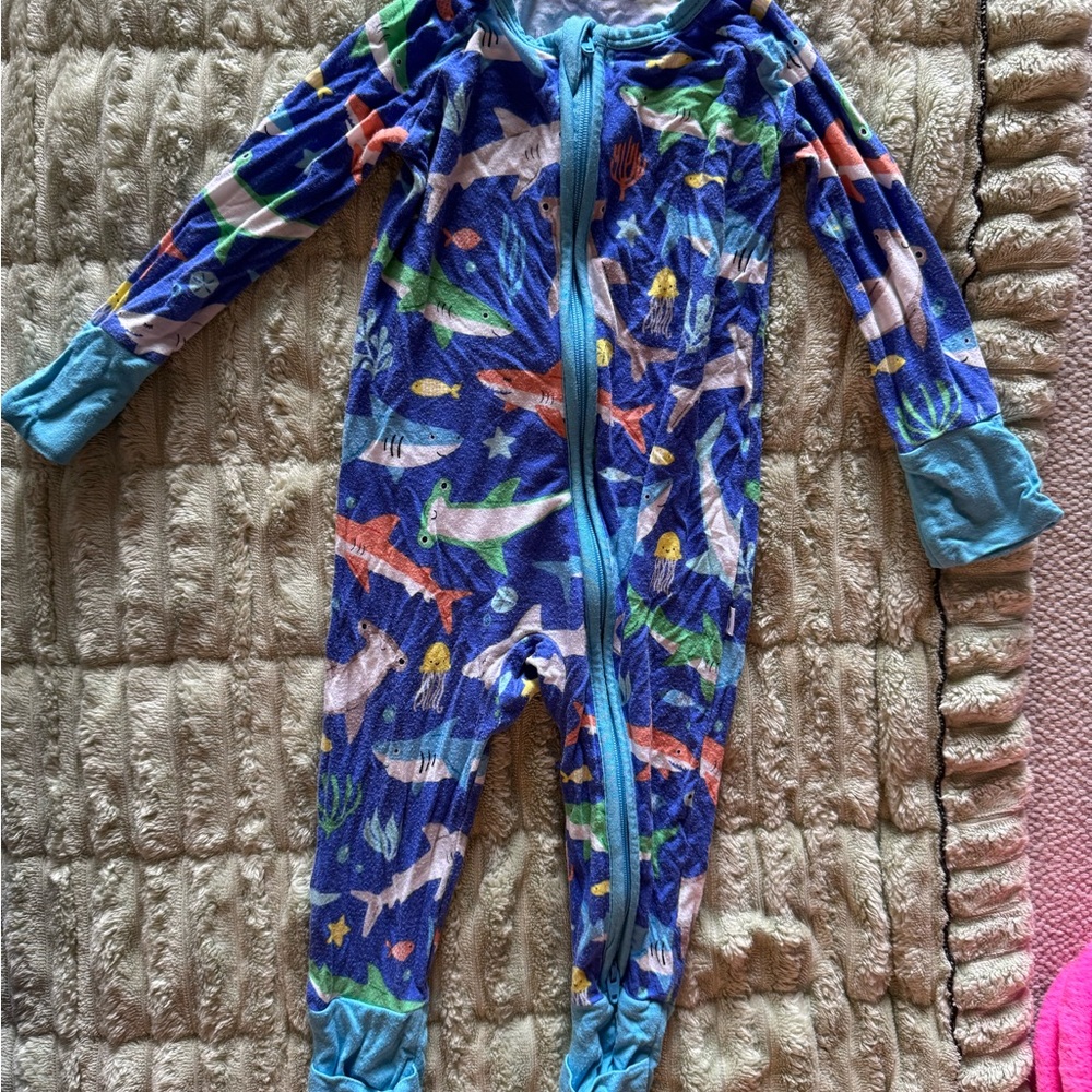 Shark Ocean-Themed Kids Little Sleepies